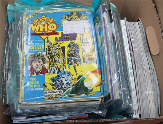 Doctor Who Magazine (DWM), special editions and issues, 1977-2019,